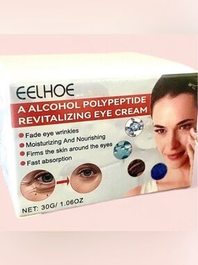 EELHOE Peptide Retinol Eye Cream Anti-Aging Moisturizing Revitalizing 1.06oz